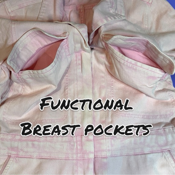 NWOT Faherty Oversized Bliase Jumpsuit in Sunset Blush. Size XS (runs large) ☀️ - Picture 12 of 16